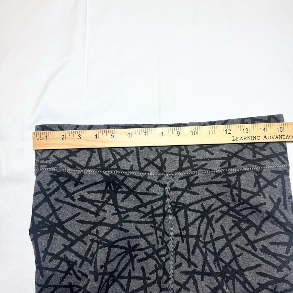 Pact Womens Go-To Leggings Organic Cotton Full Length L Gray Black Athleisure - Picture 6 of 8